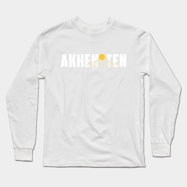 Akhenaten Long Sleeve T-Shirt by Fjordly